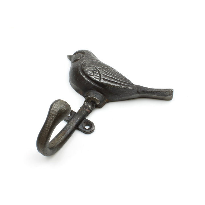 Antique Cast Iron Single Bird Hook