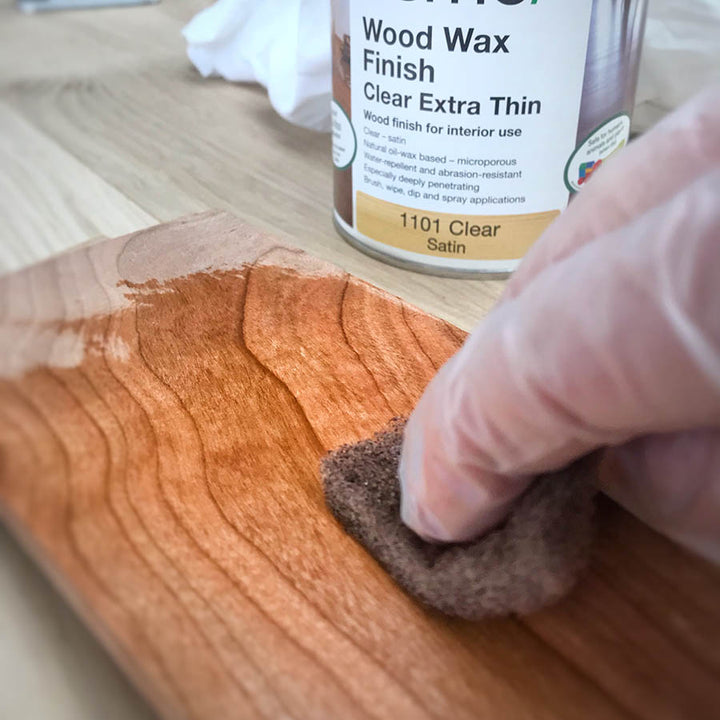 Osmo Wood Wax Finish Extra Thin 0.75L - Clear Satin - 1101