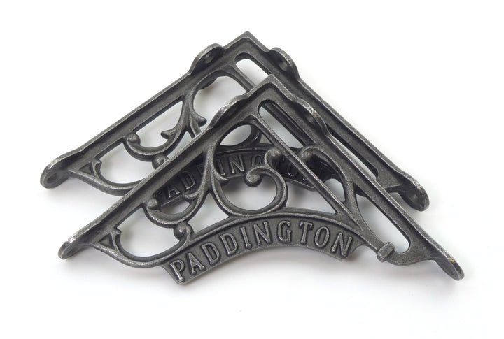 Paddington Victorian Style Shelf Brackets Antique Cast Iron