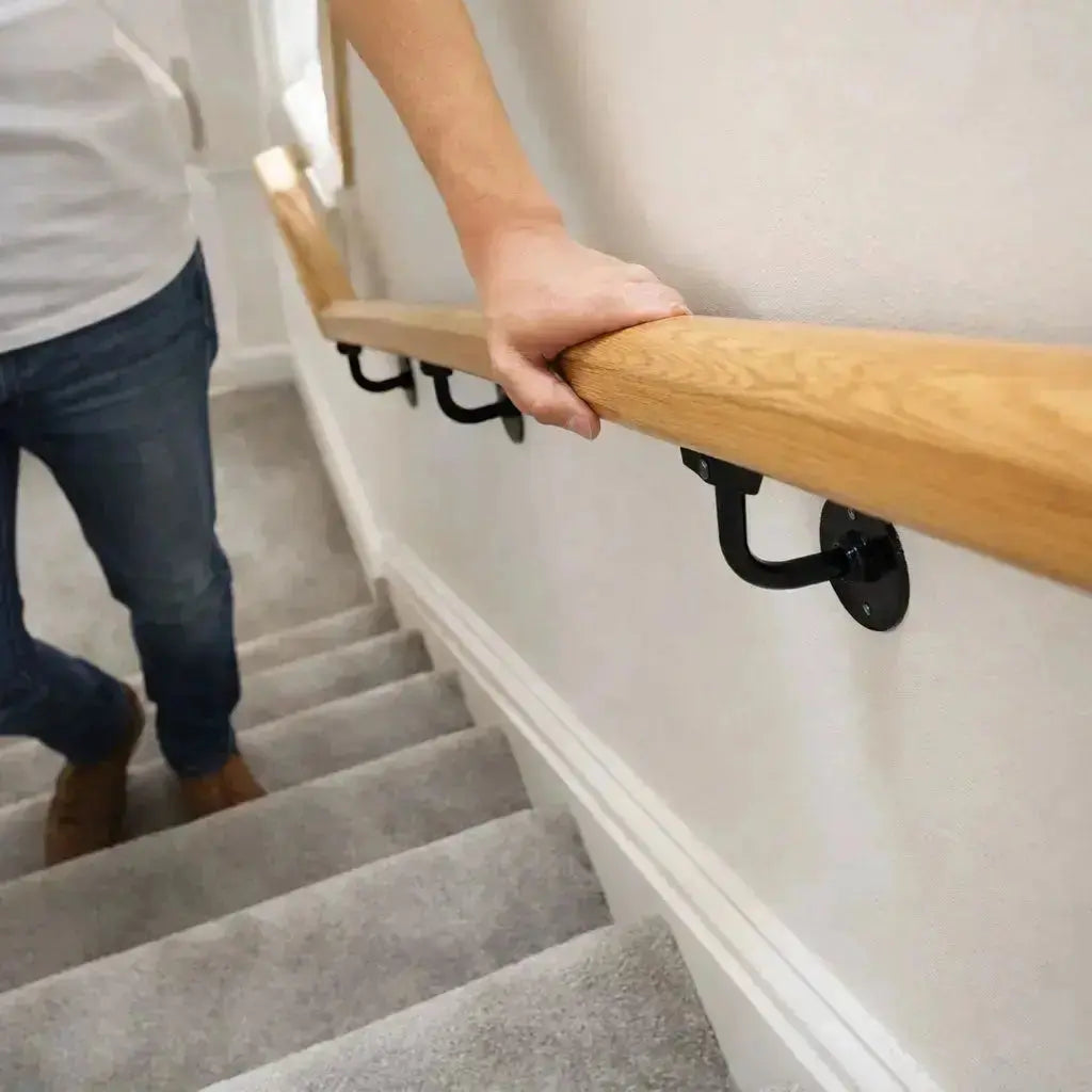 How to Fit Handrail Brackets (Step-by-Step UK Guide) – Oakcrafts