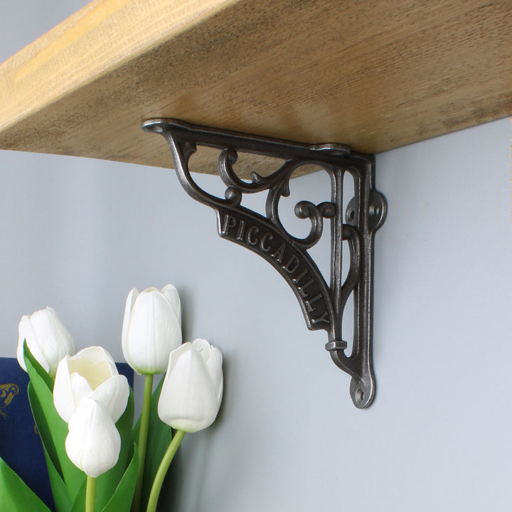 Piccadilly Victorian Style Shelf Brackets Antique Cast Iron