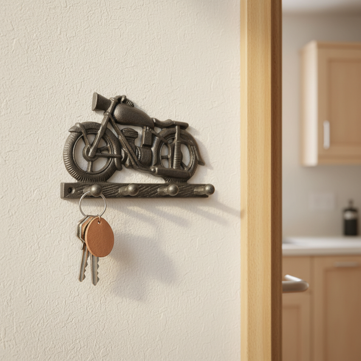 Motorcycle Key Hook 190mm x 120mm