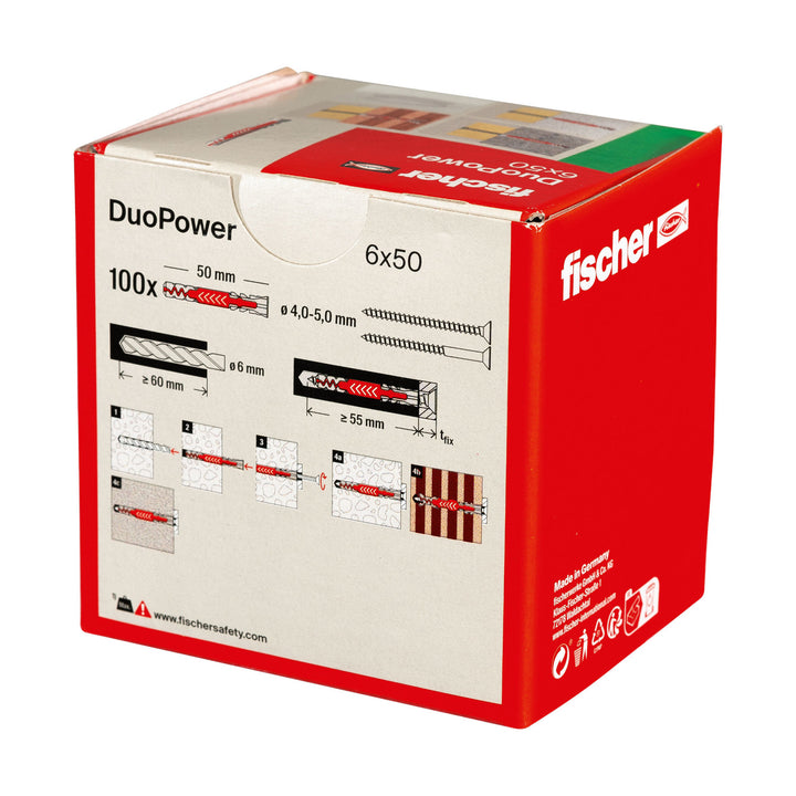 Fischer DuoPower 6 x 50 Universal Plug