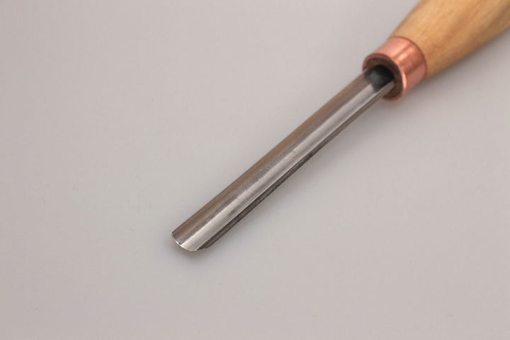Beavercraft Compact straight rounded chisel. Sweep №8 - K8/08