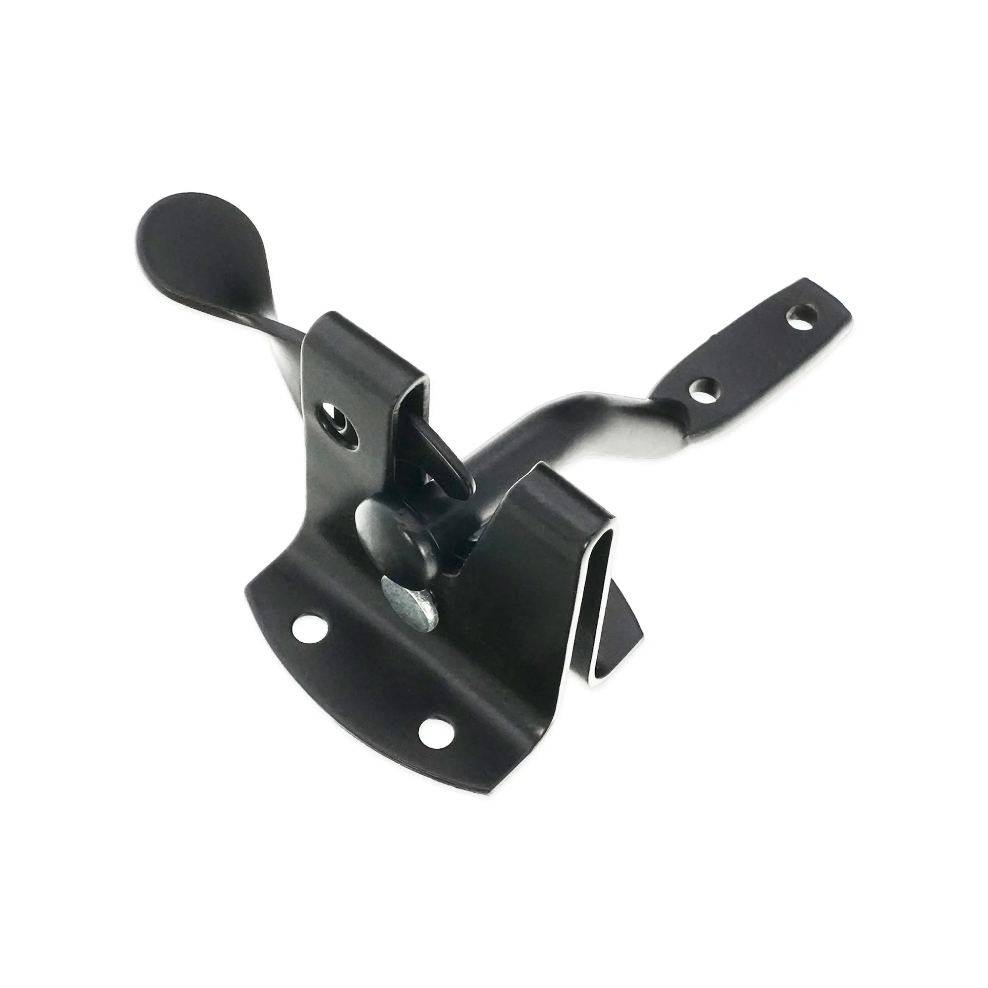 Gate Latch Black - Durable Cast Iron Auto Gate Latch – Oakcrafts