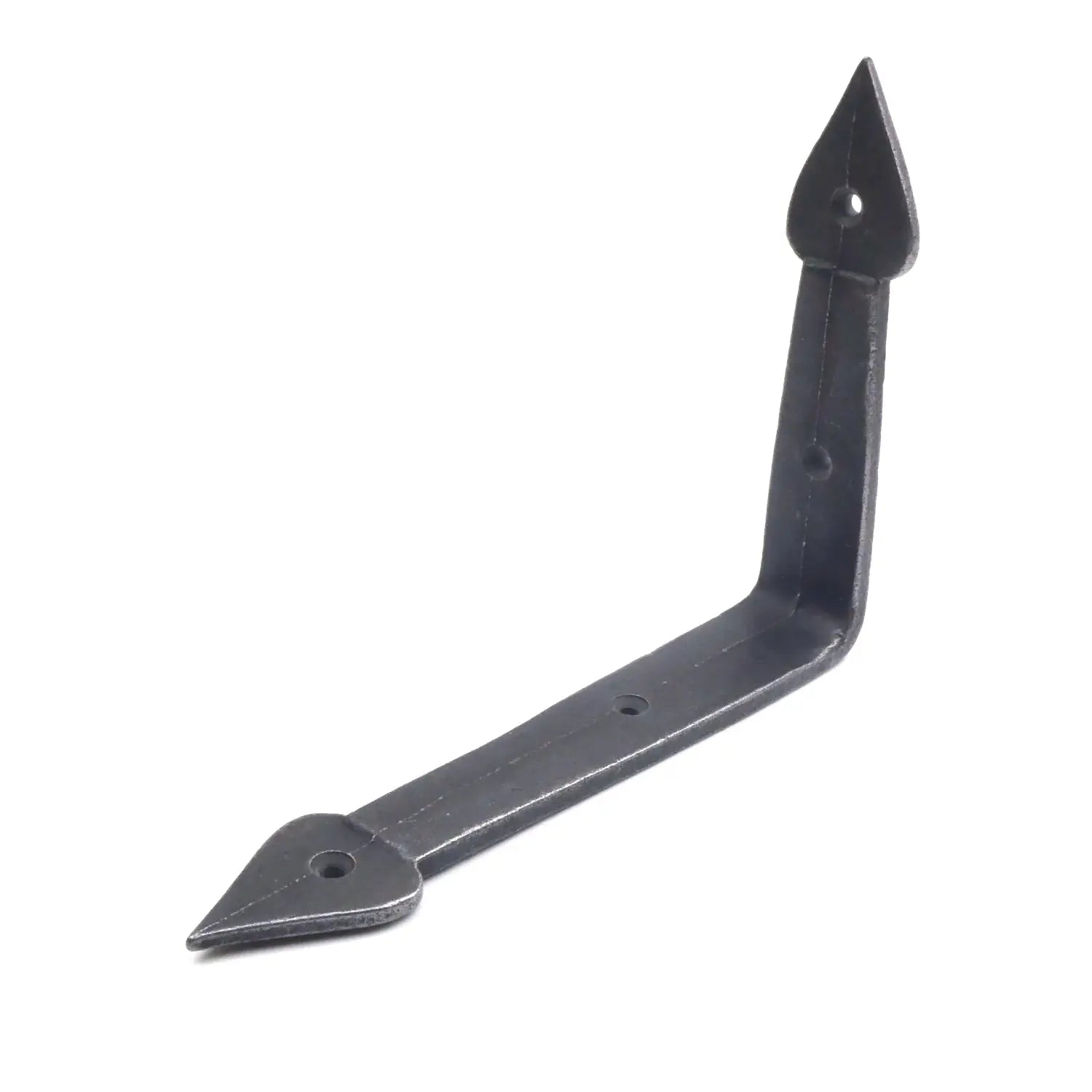 Shelf Brackets - Pair of Antique Cast Iron Spearhead Design – Oakcrafts