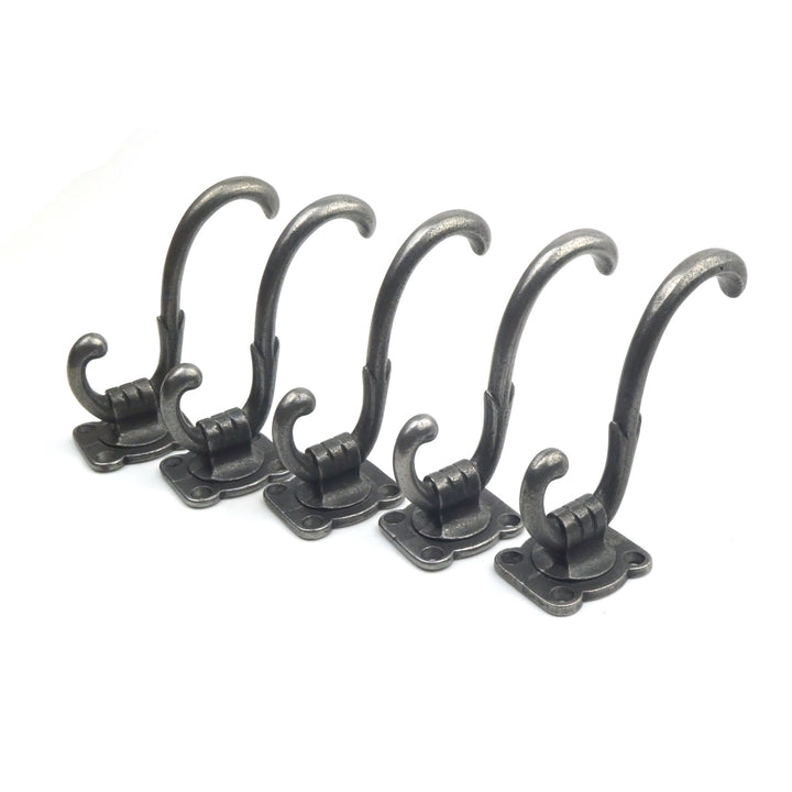 Cast Iron Bricknell Coat Hook - Pack of 5 Hooks