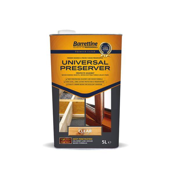 Barrettine Universal Preserver - 5 Litre - Clear