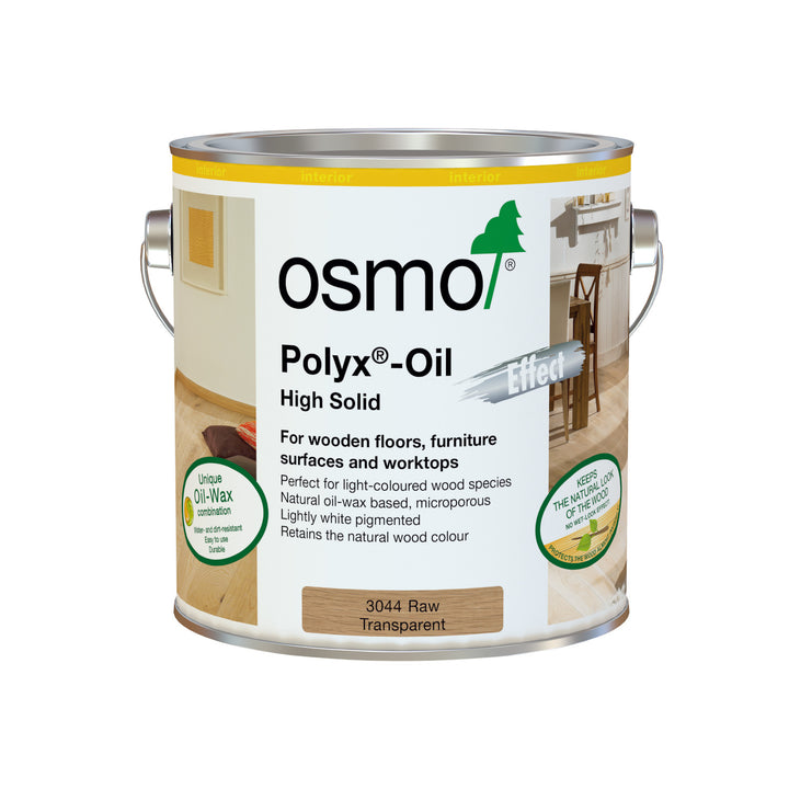 Osmo 3044 0.75 litres Polyx Oil Natural Transparent Raw