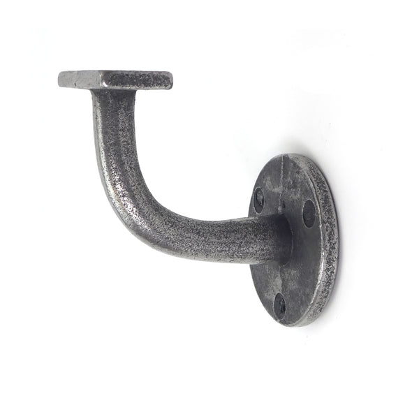 Handrail Bracket Heavy Duty Cast Antique Iron 80mm - Single Bracket