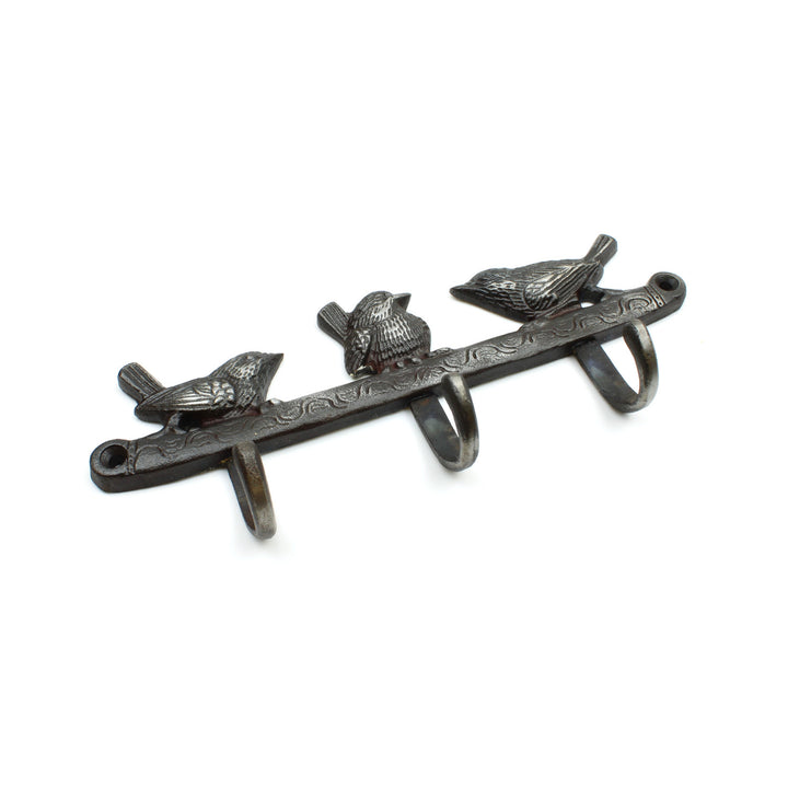 Antique Cast Iron Triple Bird Hooks