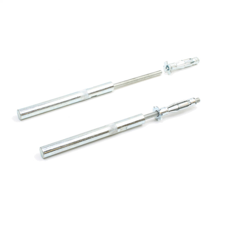 Pair of Concealed/Floating Shelf Cavity Wall Support Rods - 12mm x 120mm