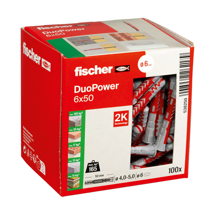 Fischer DuoPower 6 x 50 Universal Plug