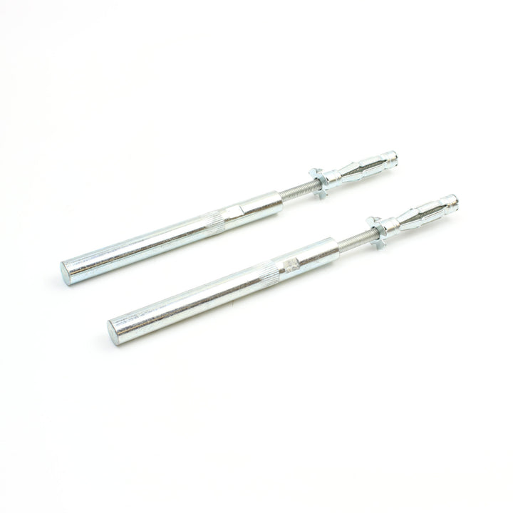 Pair of Concealed/Floating Shelf Cavity Wall Support Rods - 12mm x 120mm