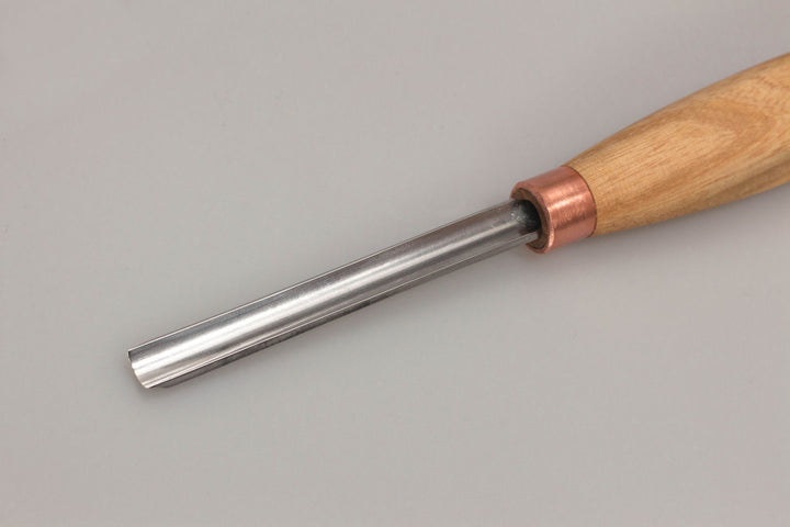 Beavercraft Compact straight rounded chisel. Sweep №8 - K8/08