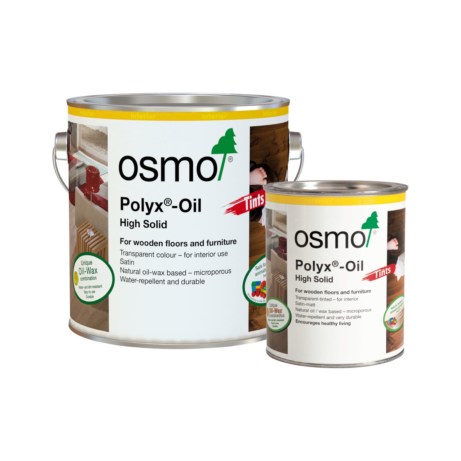 Osmo Polyx-Oil Tints - Semi Matt – Oakcrafts