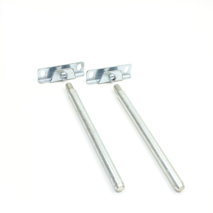 Pair of Concealed Shelf Supports with Screw Mount Plate