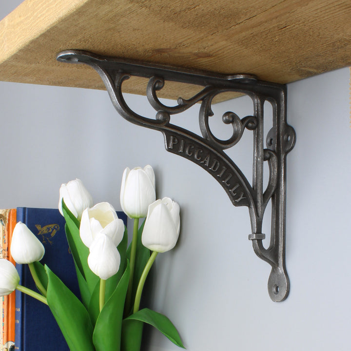 Piccadilly Victorian Style Shelf Brackets Antique Cast Iron