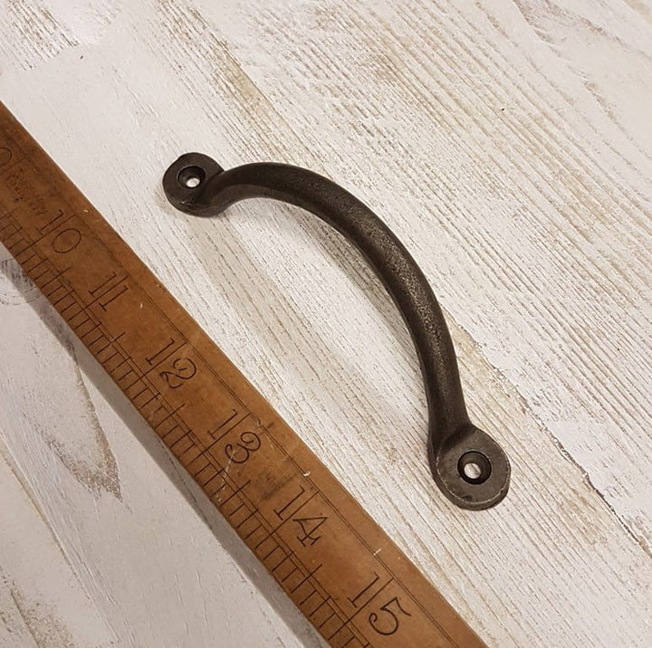 Tray Lifting Handle Cranked Bow Penny End Cast Iron 120mm