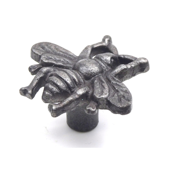 Small Cast Iron Bee Cabinet Knob - Approx 45mm