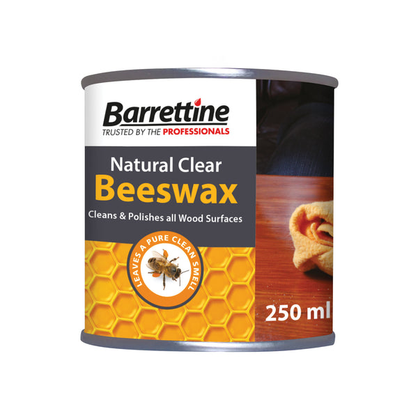 Barrettine 250ml Natural Clear Beeswax