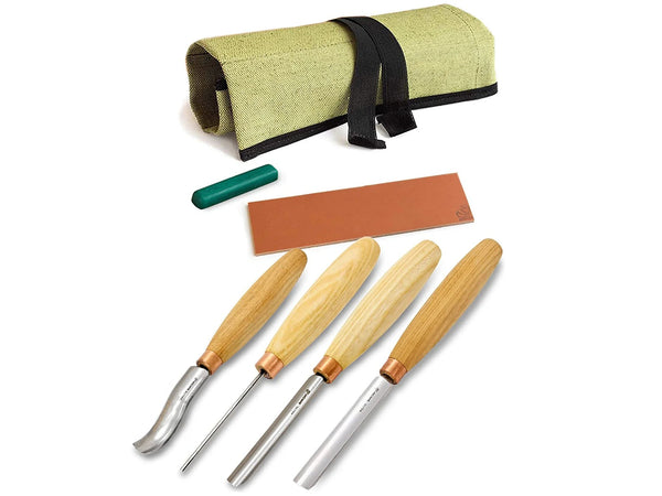 Beavercraft Gouge Wood Carving Tools Set - SC01