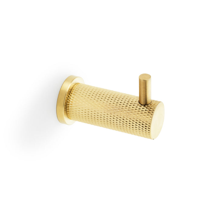 Alexander & Wilks Brunel Knurled Coat Hook