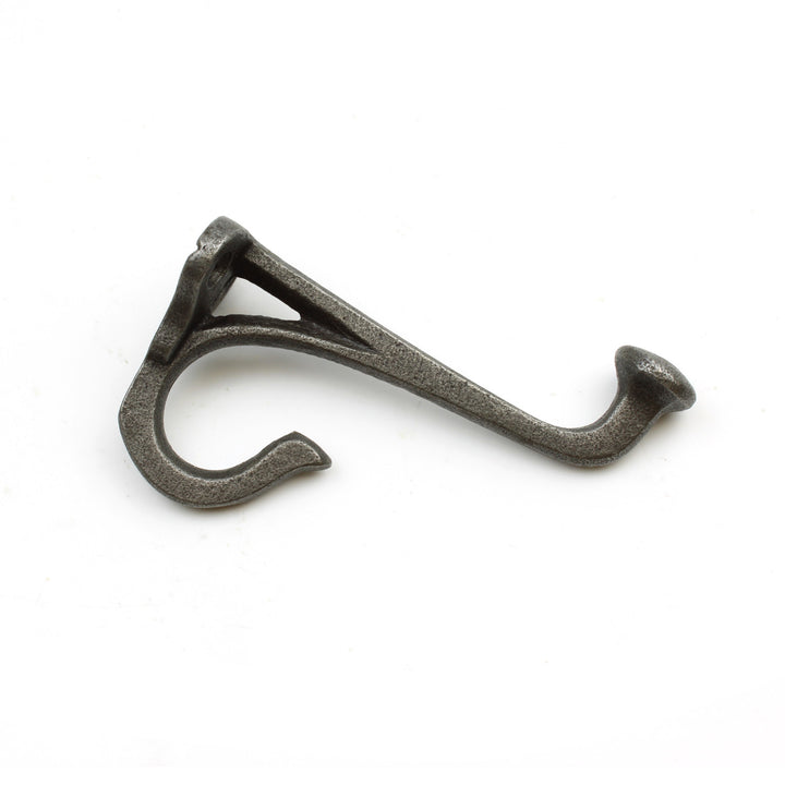 Hall Stand Hat & Coat Hook EVELYN Cast Antique Iron 100mm - Pack of 4 Hooks