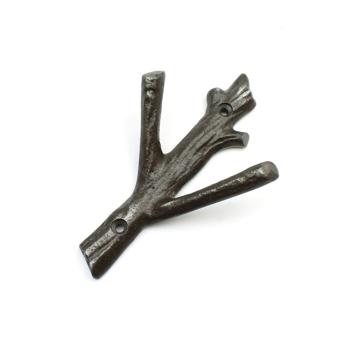 Antique Cast Iron Tree Design Coat Hook