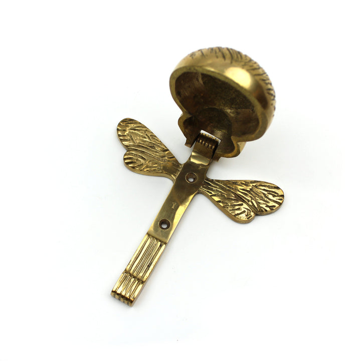 Solid Brass Bumble Bee Door Knocker