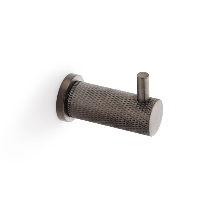 Alexander & Wilks Brunel Knurled Coat Hook