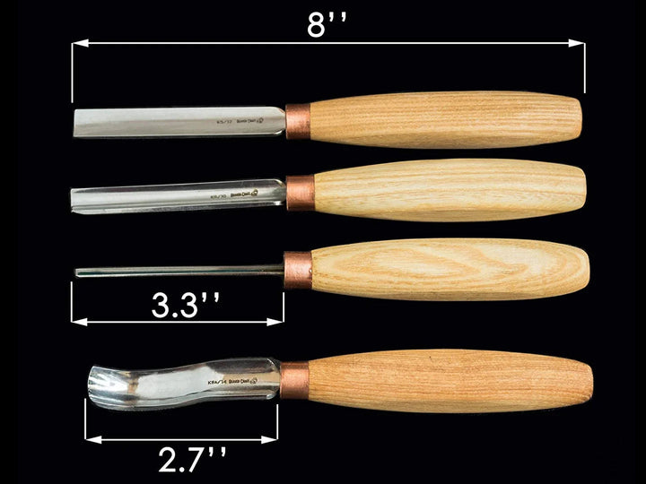 Beavercraft Gouge Wood Carving Tools Set - SC01