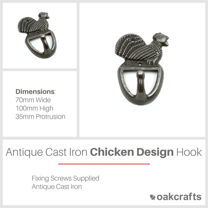 Antique Cast Iron Chicken Hook