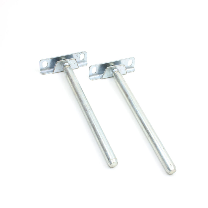 Pair of Concealed Shelf Supports with Screw Mount Plate