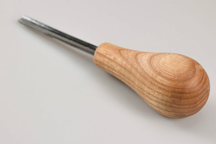 Beavercraft Palm-chisel straight rounded. Sweep №8 - P8/08