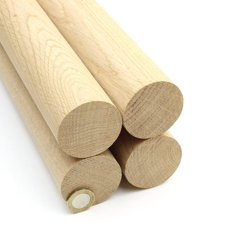 Premium Quality European Oak Dowel - 350mm Long 