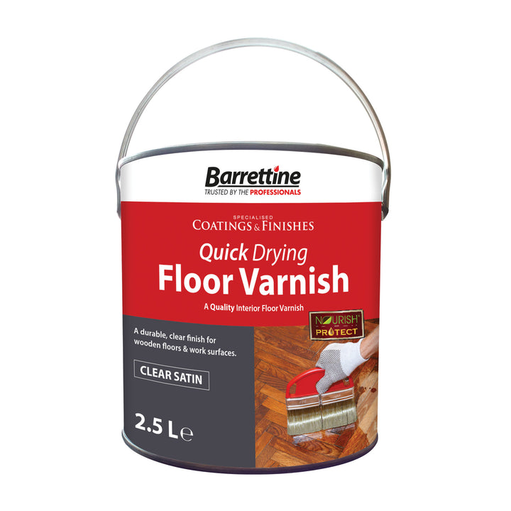 Barrettine 2.5L Quick Drying Floor Varnish