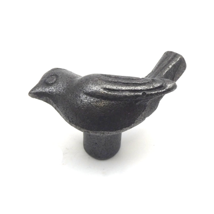 Small Cast Iron Wren Cabinet Knob - Approx 50mm