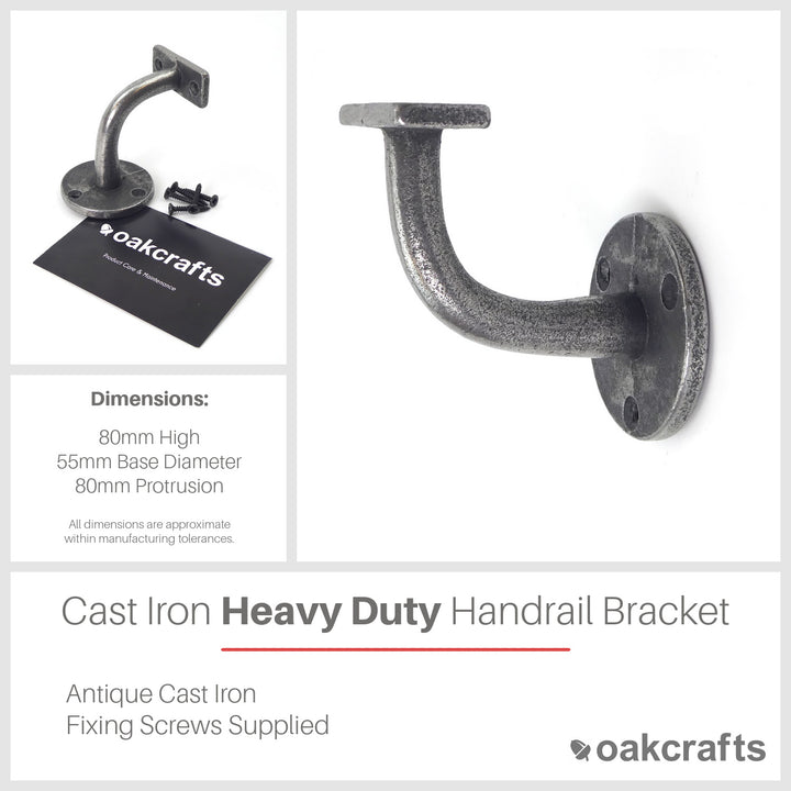 Cast Iron Handrail Bracket (Cast Iron)