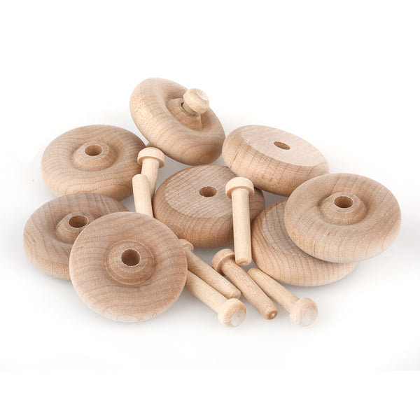 Wooden Wheels and Wooden Toy Parts Oakcrafts