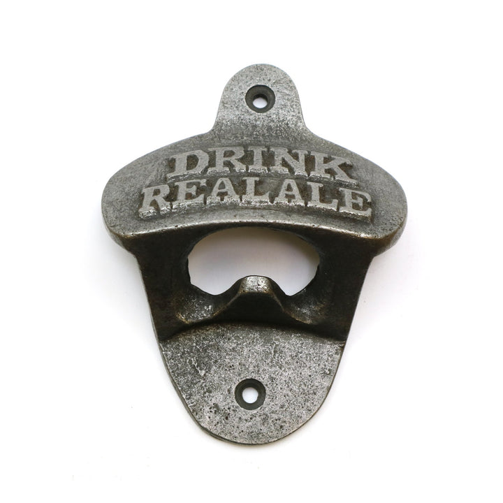 Drink Real Ale Wall Mounted Bottle Opener (Approx 100mm x 80mm)
