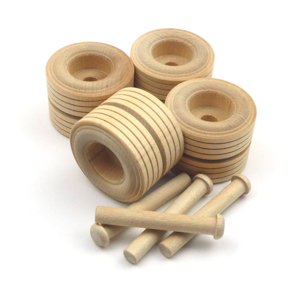 Wooden Wheels and Wooden Toy Parts Oakcrafts