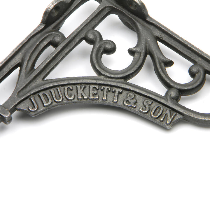 J Duckett & Son Victorian Style Shelf Brackets Antique Cast Iron
