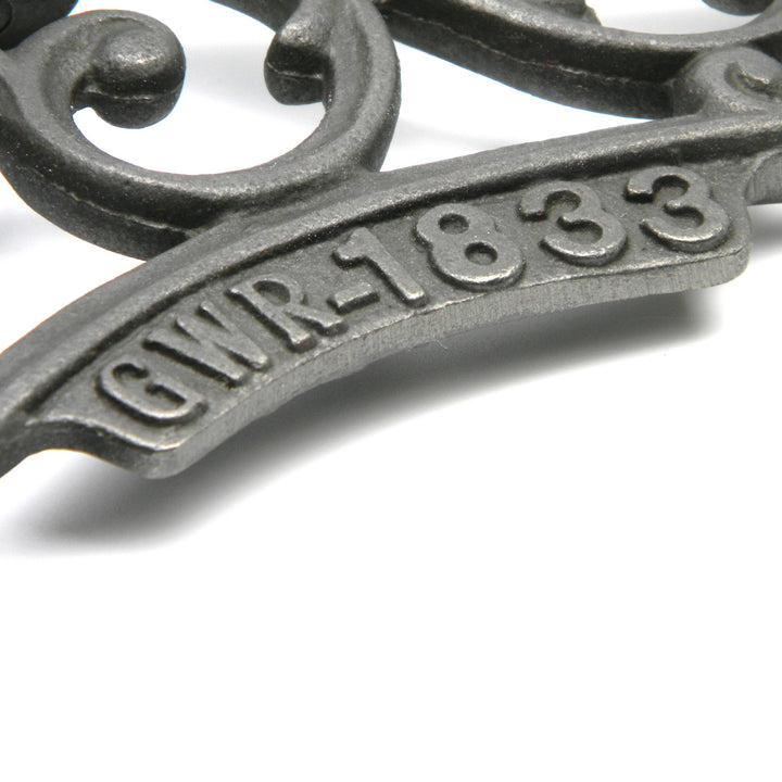 GWR 1883 Victorian Style Shelf Brackets Antique Cast Iron