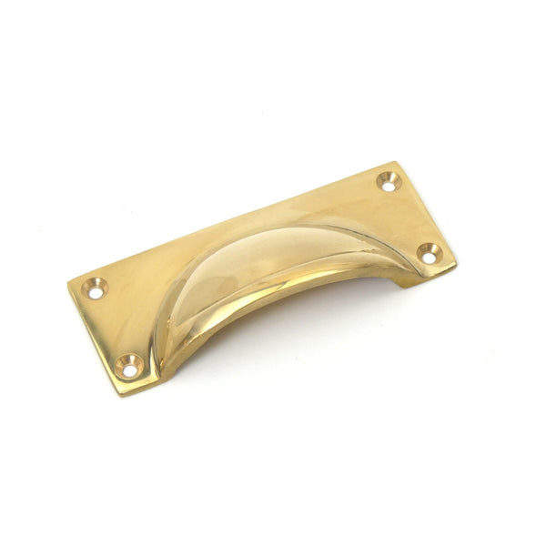 Solid Polished Brass Cup Handle