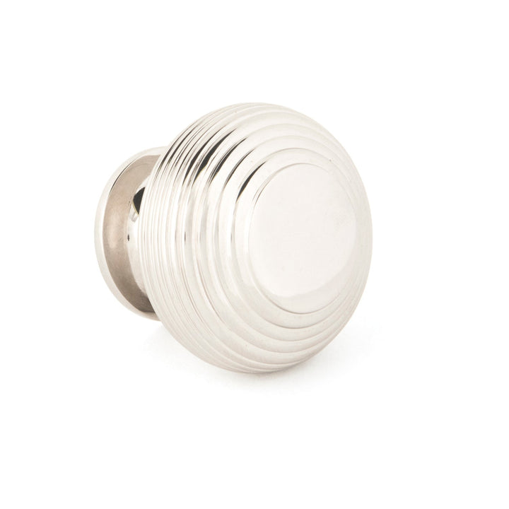 From The Anvil Polished Nickel Beehive Cabinet Knob 40mm 83868