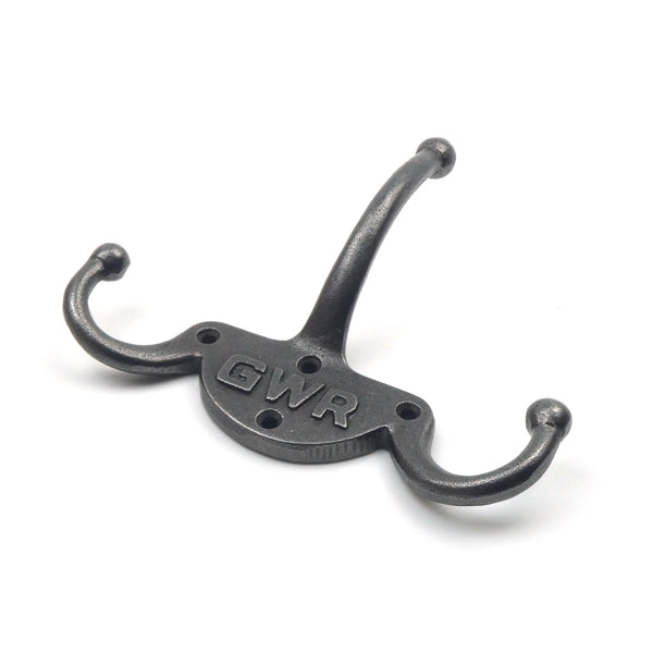 GWR Railway Triple Coat Hook - 160mm x 125mm