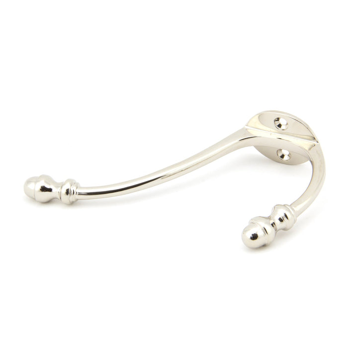 From The Anvil Polished Nickel Hat & Coat Hook 165mm 91751