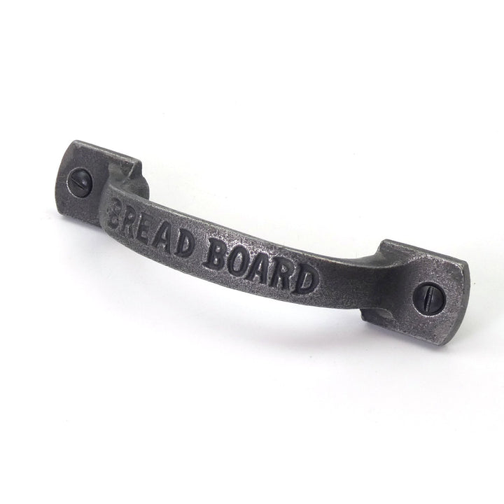 Cast Iron Cabinet Drawer Handle 120mm - Bread Board