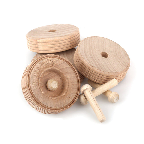 Wooden Wheels and Wooden Toy Parts Oakcrafts